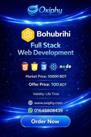 Bohubrihi Full Stack Web Development Course