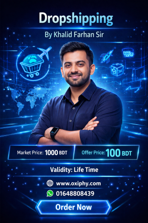 Dropshipping Course – By Khalid Farhan Sir