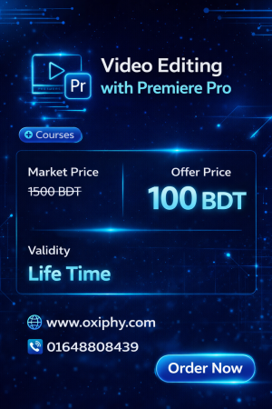 Video Editing with Premiere Pro Course – Lifetime Access