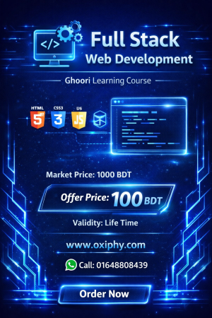 Full Stack Web Development – Ghoori Learning Course